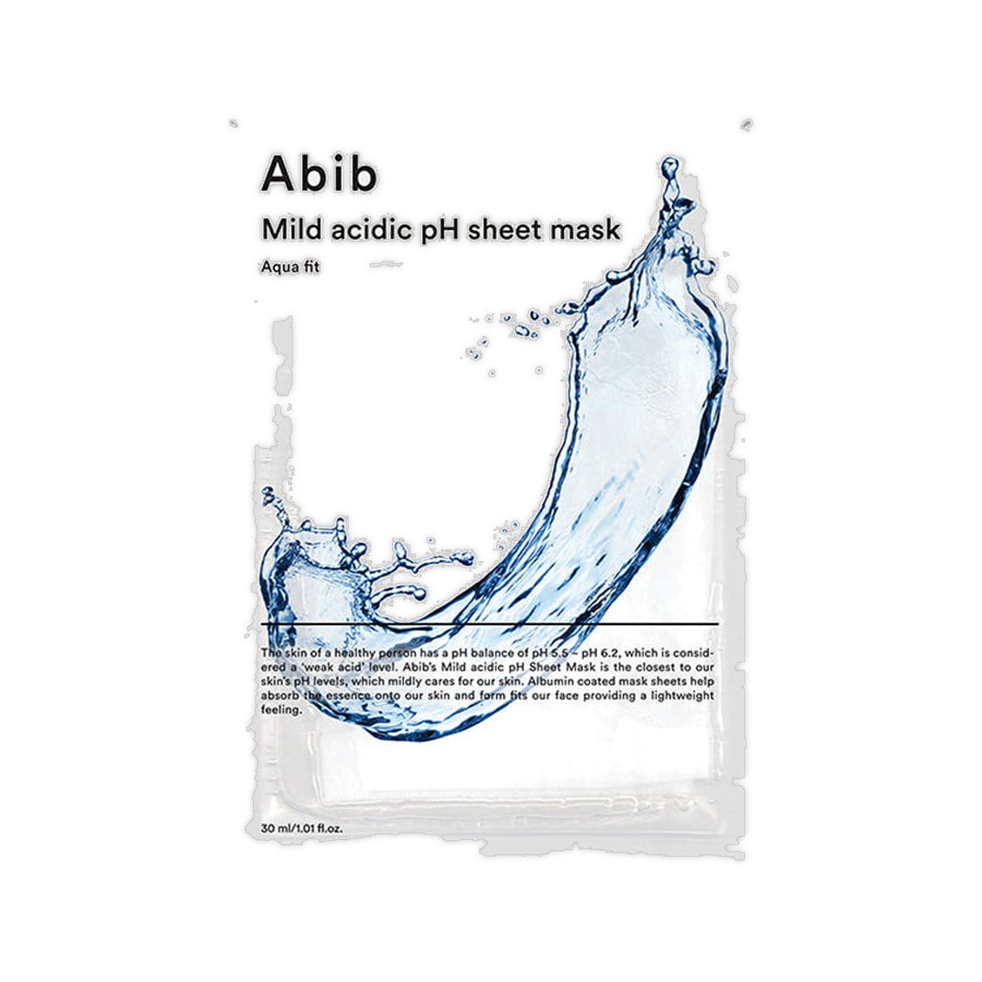 Mild Acidic pH Sheet Mask product photograph